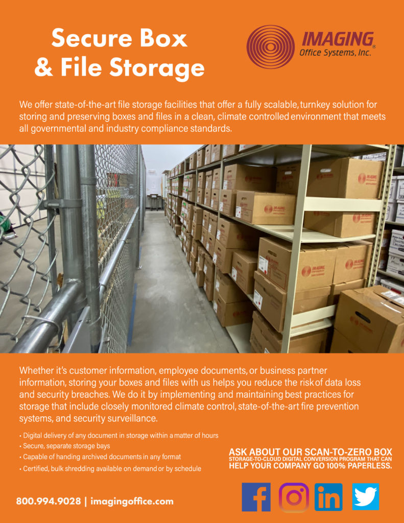 secure file storage box